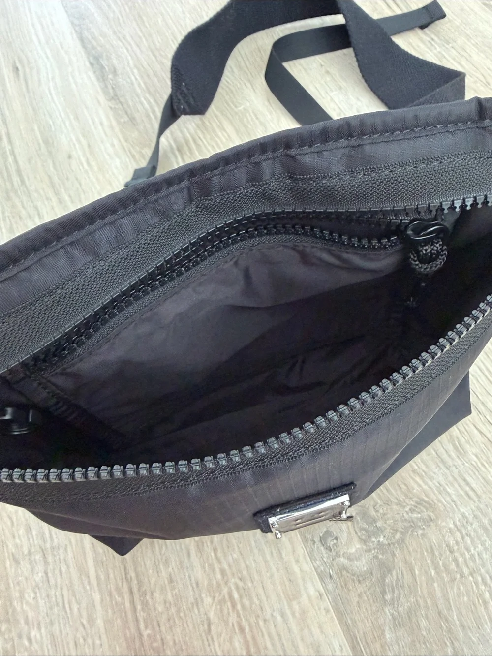 Acne Studios Black Nylon Crossbody Bag